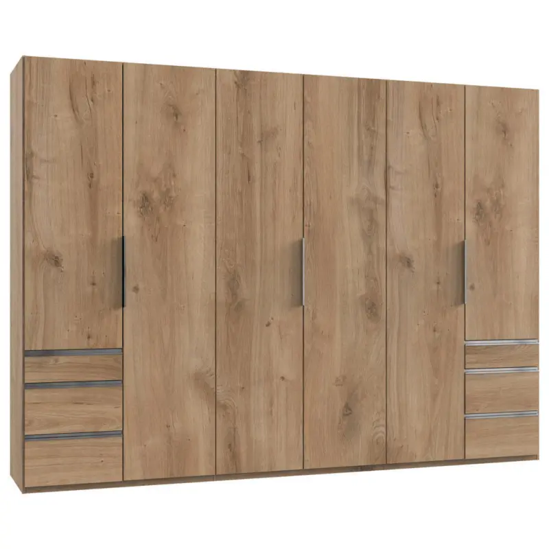 Dreht&uuml;renschrank in Plankeneiche