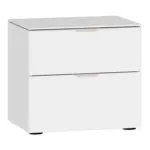 XXXLutz Lauterach - Ihr M&ouml;belhaus bei Bregenz Nachtk&auml;stchen 45/42/43 cm in Wei&szlig;