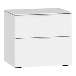 Nachtk&auml;stchen 45/42/43 cm in Wei&szlig;