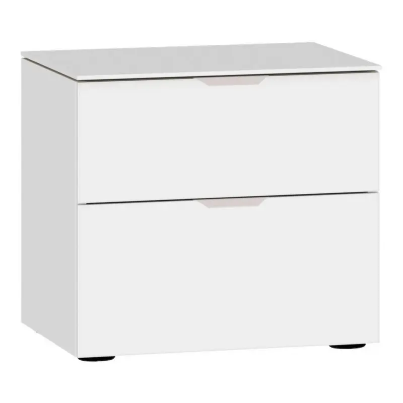 Nachtk&auml;stchen 45/42/43 cm in Wei&szlig;