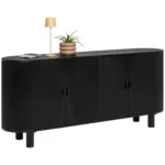 XXXLutz Lauterach - Ihr M&ouml;belhaus bei Bregenz Sideboard Schwarz 180/80/40 cm