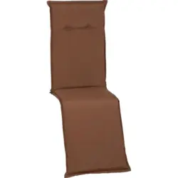 Relaxsesselauflage in Sandfarben Uni