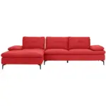 XXXLutz Lauterach - Ihr M&ouml;belhaus bei Bregenz Ecksofa in Webstoff Hellrot 179/301 cm