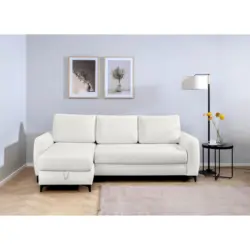 Ecksofa Moli in Creme