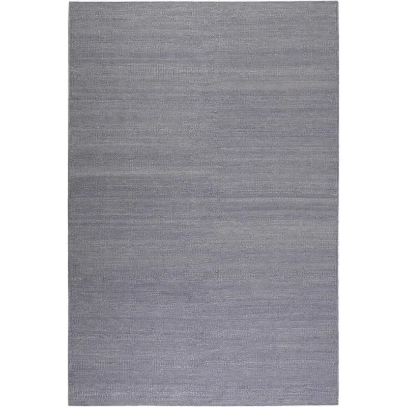 Handwebteppich Grau Baumwolle 160/230 cm Rainbow Kelim Grau