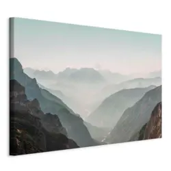 Leinwandbild Landschaft & Natur, Berge 90/60/1.2 cm