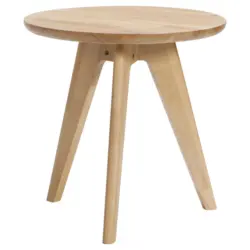 Hocker in Holz Buchefarben