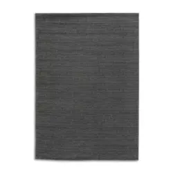 Webteppich 133/190 cm Pure Design Anthrazit