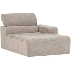 Sofaelement Novi in Webstoff Naturfarben