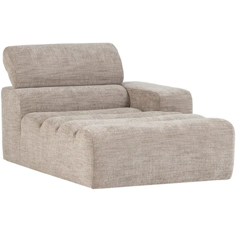 Sofaelement Novi in Webstoff Naturfarben