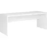 Schreibtisch 180/69/75 cm Wei&szlig; Hochglanz