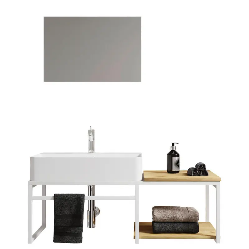 Badezimmer 3-teilig in 100 cm