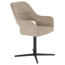 Armlehnstuhl Leinenoptik