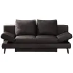 XXXLutz Lauterach - Ihr M&ouml;belhaus bei Bregenz Schlafsofa in Echtleder Dunkelbraun