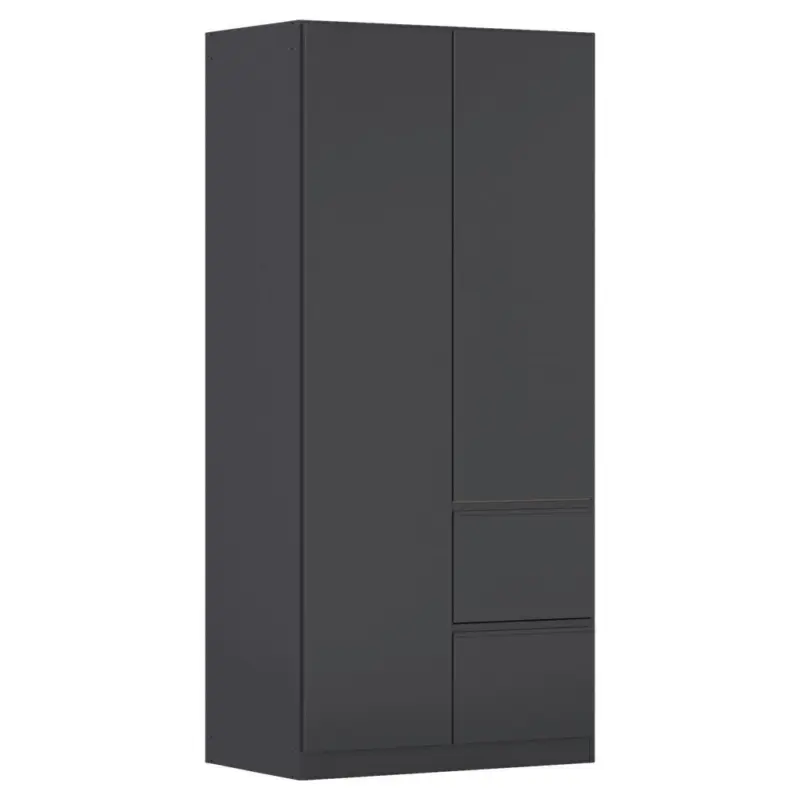 Dreht&uuml;renschrank in Grau