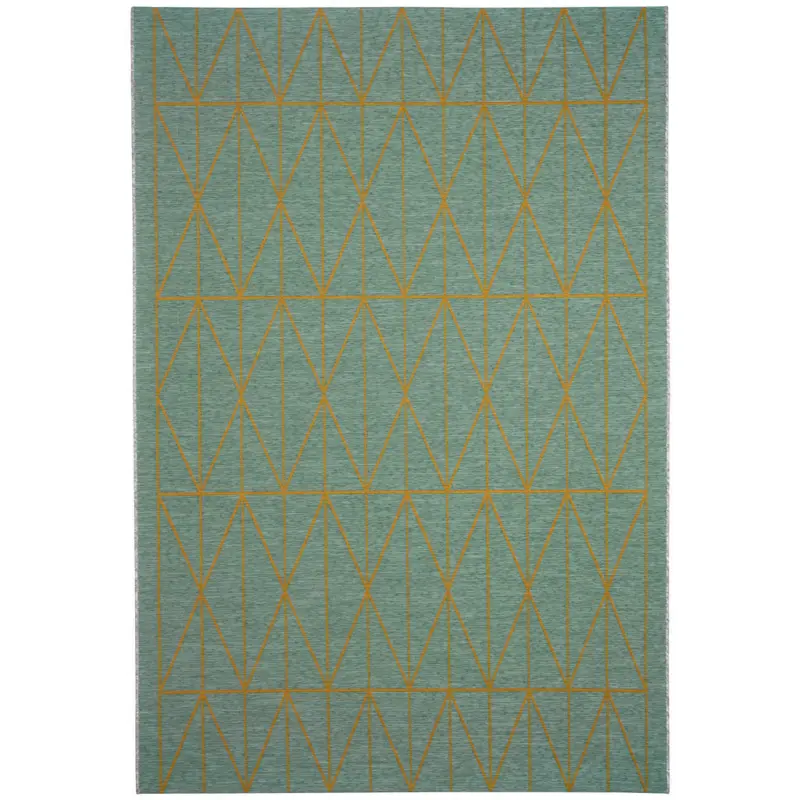 Outdoorteppich 123/180 cm Celeste Petrol, Sahara