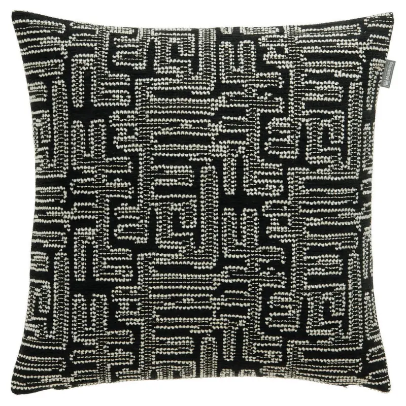 Kissenh&uuml;lle MR-Twist schwarz 45/45 cm