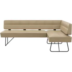 Eckbank 227/165 cm in Beige