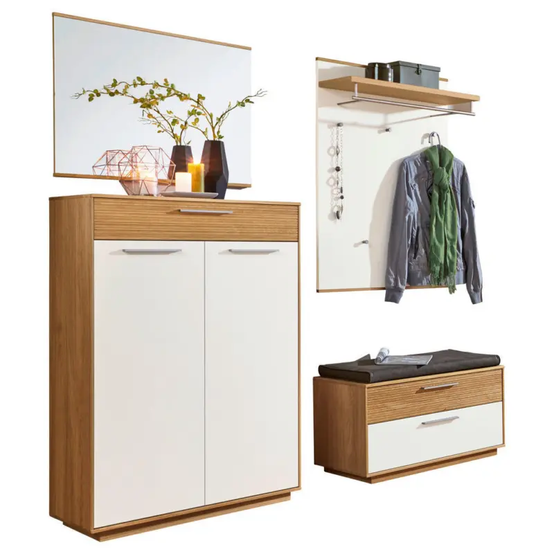 Garderobe 5-teilig in 185/195/40 cm