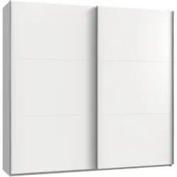 Schwebet&uuml;renschrank in Wei&szlig;