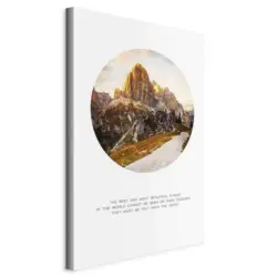 Leinwandbild Landschaft & Natur, Abstraktes 40/60/1.2 cm