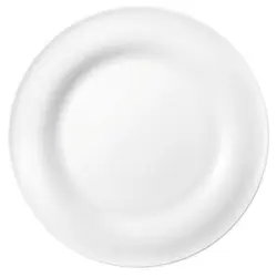 Speiseteller Beat wei&szlig; uni 27,7 cm