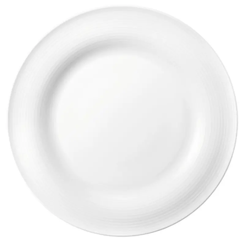 Speiseteller Beat wei&szlig; uni 27,7 cm