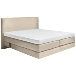 Boxspringbett 160/200 cm in Naturfarben