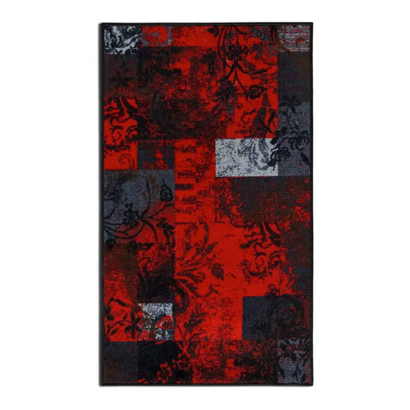 Flachwebeteppich 80/150 cm FD Rot