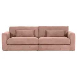 Bigsofa in Cord Altrosa