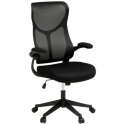 Drehstuhl in Netzbespannung Schwarz