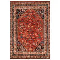 Orientteppich 120/180 cm Ghashghai Premium Multicolor, Rostfarben