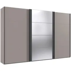 Schwebet&uuml;renschrank in Graphitfarben, Sahara