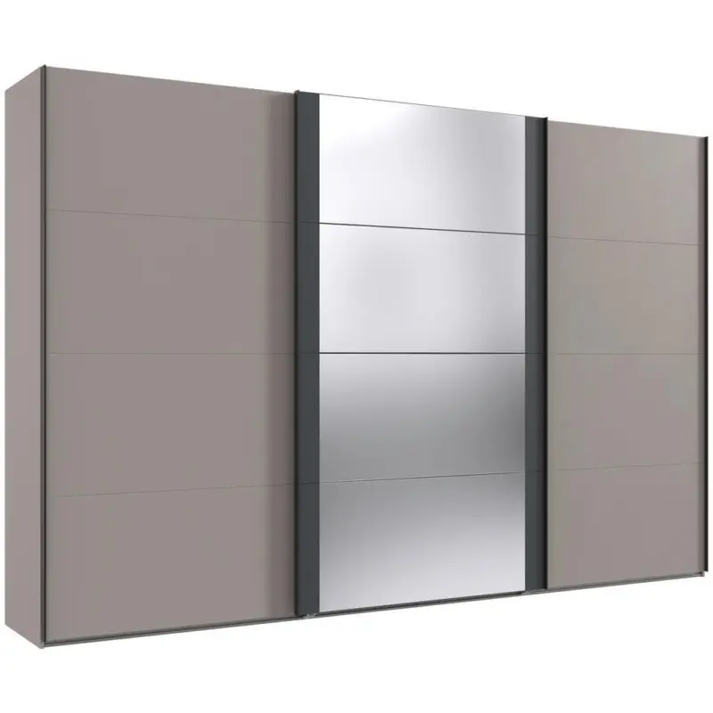 Schwebet&uuml;renschrank in Graphitfarben, Sahara