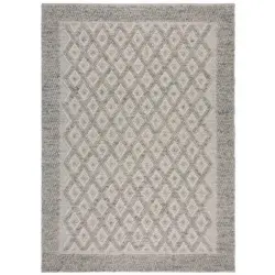 Handwebteppich 160/230 cm Minerals Diamond Grau