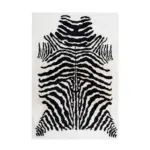 XXXLutz Lauterach - Ihr M&ouml;belhaus bei Bregenz Hochflorteppich 160/230 cm Rabbit Animal Schwarz / Wei&szlig; Schwarz, Wei&szlig;