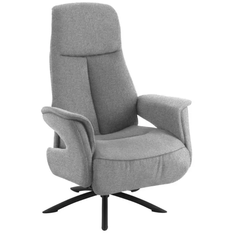 Relaxsessel in Textil Grau