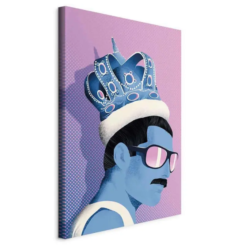 Leinwandbild Abstraktes, Menschen 80/120/1,2 cm