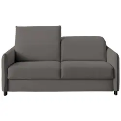 Schlafsofa Florenz in Cord, Velours Anthrazit