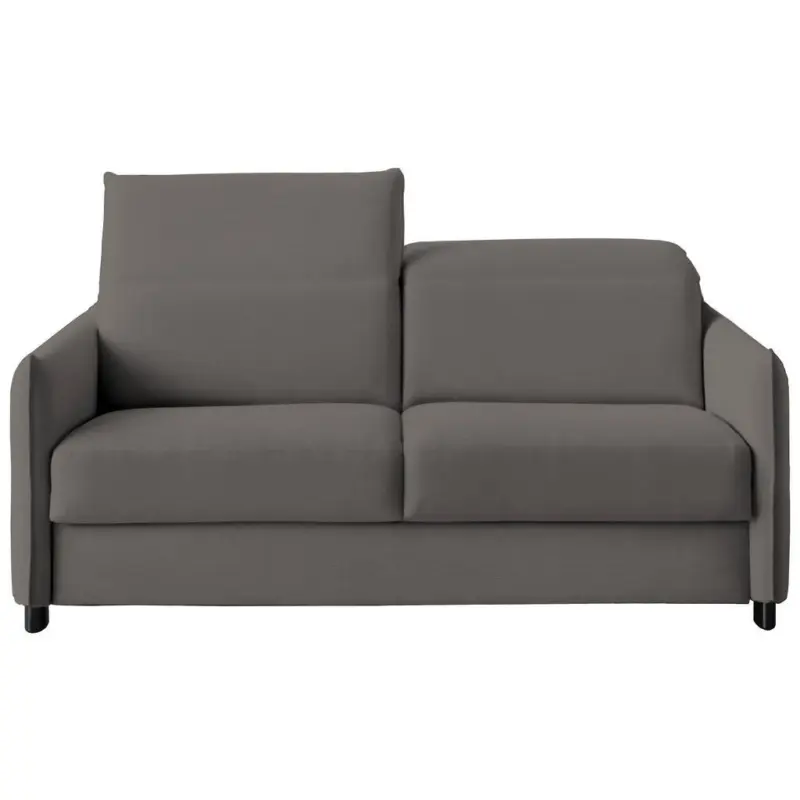 Schlafsofa Florenz in Cord, Velours Anthrazit