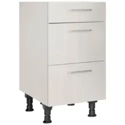 Schubkastenunterschrank 45/87/56 cm in Hellgrau