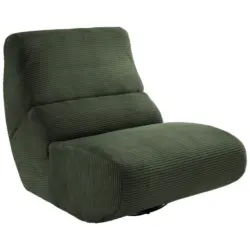 Sessel in Cord Waldgr&uuml;n