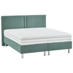 Boxspringbett 160/200 cm in Mintgr&uuml;n