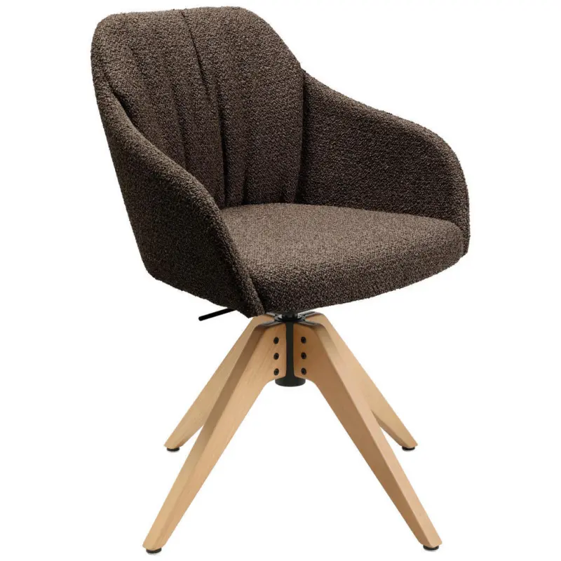 Armlehnstuhl Sitzfl&auml;che 360&deg; drehbar Flachgewebe