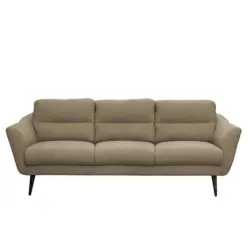 3-Sitzer-Sofa Tromso in Webstoff Braun Skandinavisch, Modern, Landhaus