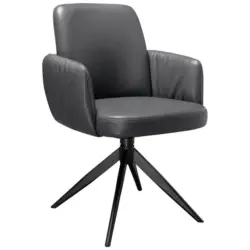 Armlehnstuhl Lederauswahl, Stoffauswahl, Wippfunktion, Sitzfl&auml;che 360&deg; drehbar, inklusive Armlehnen, automatische R&uuml;ckholfunktion Echtleder