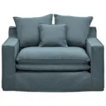 XXXLutz Lauterach - Ihr M&ouml;belhaus bei Bregenz Sessel in Boucl&eacute; Blau