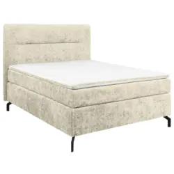 Boxspringbett 140/200 cm in Champagner
