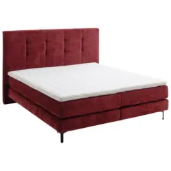 Boxspringbett 160/200 cm in Terracotta