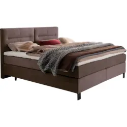 Boxspringbett 200/220 cm in Braun